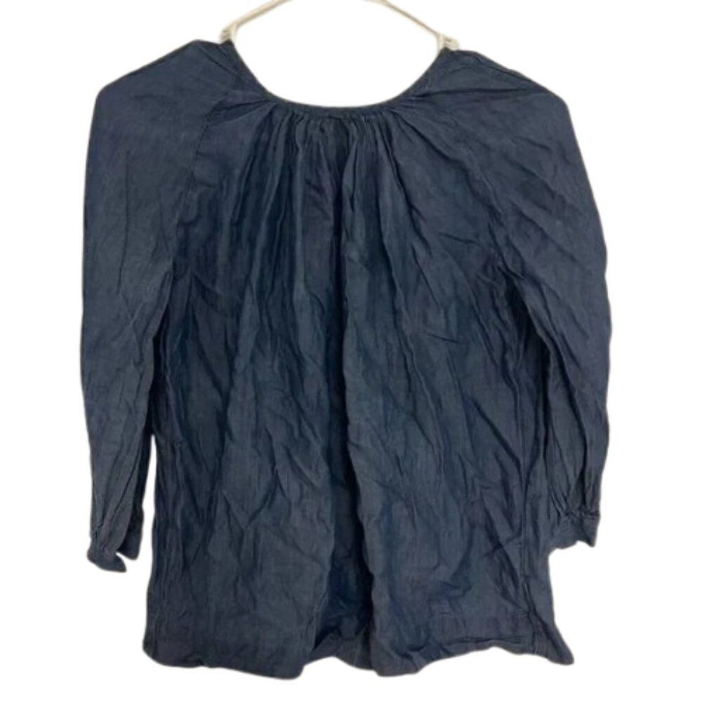Madewell Women's XXS 3/4 Sleeve Blouse
